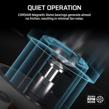 CORSAIR Nautilus 360 RS LCD Liquid CPU Cooler – 2.1" IPS LCD Screen, 360mm AIO, Low-Noise, Daisy-Chain, Intel LGA 1851/1700, AMD AM5/AM4 – 3X RS120 Fans Included – Black - Image 6