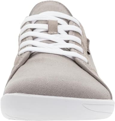 WHITIN Women's Wide Canvas Barefoot Shoes Minimalist Extra Wide Width Toe Box Fashion Sneakers Zero Drop Size 8 Walking Gym Tennis Comfy Flat Nurse Athletic Grey 39 - Image 3
