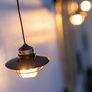 Barebones Edison Pendant String Lights - Antique Bronze, 3 Edison-Style LED Bulbs with 10-Foot Cord, Energy-Efficient Outdoor Lanterns for Patio, Garden, or Indoor Decor - Image 5