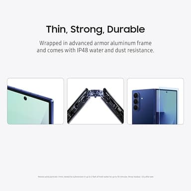 Samsung Galaxy Z Fold7 Cell Phone, 256GB AI Smartphone, Unlocked Android, AI Photo Edits, Large Screen, Long Battery Life, 2025, US 1 Yr Manufacturer Warranty, Blue Shadow - Image 7