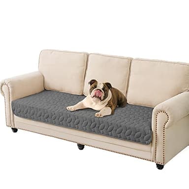 Ameritex Pet Bed Cover Dog Bed Blanket for Sofa and Furniture Waterproof New Pattern Design (30x70 Inch, Dark Grey) - Image 1