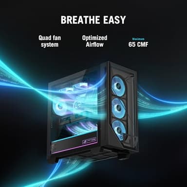 ASUS ROG G700 (2025) Liquid Cooling, Gaming Desktop PC, Intel® Core™ Ultra 9 285K Processor, NVIDIA® GeForce RTX™ 5090, 2TB M.2 NVMe™ PCIe® 4 SSD, 64GB DDR5 RAM, Windows 11 Pro, G700TF-XS999 - Image 7