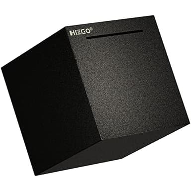 hizgo Adult Piggy Bank- Piggy Bank for Adults Must Break to Open -Stainless Steel Money Box-Metal Saving Box (4.72 inch) - Image 1