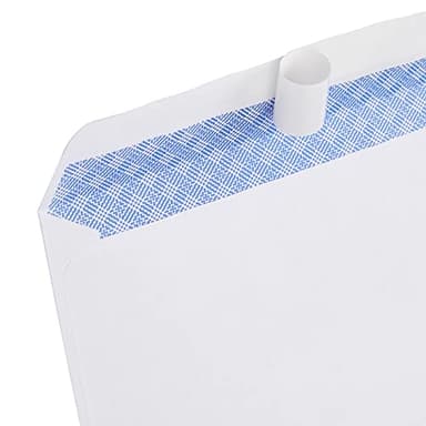 Amazon Basics #10 Security-Tinted Self-Seal Business Envelopes with Left Window, Peel & Seal Closure - 500-Pack, White - Image 4