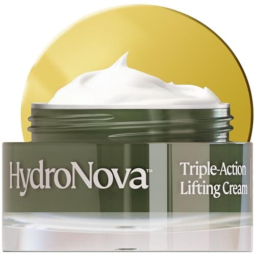 HYDRONOVA Anti-Aging Moisturizer Face Cream and Tighten and Lift Neck Cream - Facial Moisturizer for Women - Skin-Firming Wrinkle Formula with Retinol - PM Moisturizer for Face, Neck and Décolleté - Image 1