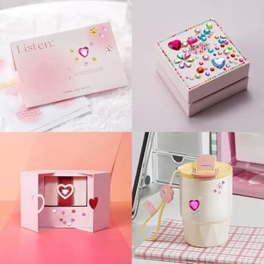 2774PCS Gem Stickers, Self Adhesive Gems for Crafts, Acrylic Bling Heart Sticker, Jewel Stickers Crafts self Adhesive, Assorted Shapes Jewels Rhinestones Sticker, Craft Supplies for Kids - Image 6