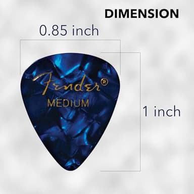 Fender Premium Picks Sampler - 12 Pack Includes Thin, Medium & Heavy Gauges (Austin Bazaar Exclusive) - Image 10