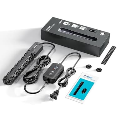 FREESEA Aquarium Heater for Fish Tank: 100W/200W/300W/500W Submersible Fish Tank Heater with Over-Temperature and Off-Water Protection for 20-40 Gallon Saltwater and Freshwater - Image 9