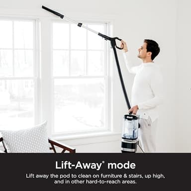 Shark LA322 Navigator ADV Corded Vacuum with Crevice Tool & Pet Multi Tool, Lift-Away Upright, Black - Image 3