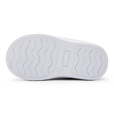 BMCiTYBM Baby High Top Sneakers Boy Girl Walking Shoes Infant First Walker Shoes for 6 9 12 18 24 Months Khaki Size 5 Toddler - Image 7