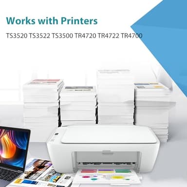 Relcolor Compatible Ink Cartridge Replacement for Canon 275XL 276XL 275 276 XL PG275 CL276 (Black Tricolor, 2-Pack) for TS3522 TR4720 TS3500 TS3520 TR4700 TS3700 TS3720 TS3722 TR4722 Printer - Image 2