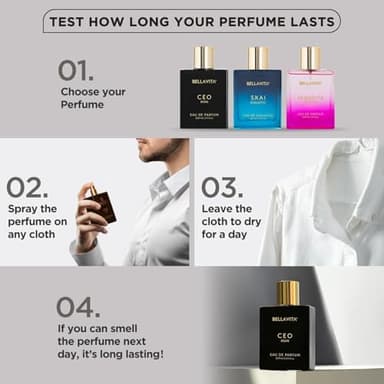 BellaVita Luxury CEO Man Perfume for Men (3.38 fl.oz) | Long-Lasting Men's Perfume with Lemon, Lavender, Tonka Vetiver & Moss Fragrance for Man | CEO Parfum for Men | Vegan & Cruelty-Free Fragrance - Image 7