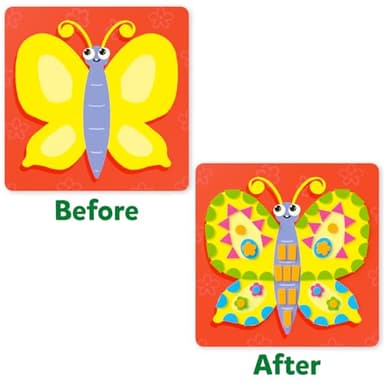 Skillmatics Foam Sticker Art Activity - Animals, Mess-Free Fun for Kids, 800+ 3D Foam Stickers, DIY Felt Craft Kits, Gifts for Boys & Girls Ages 3, 4, 5, 6, 7 - Image 5