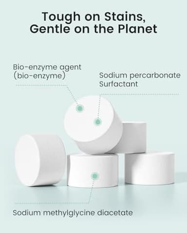 GROWNSY Official Detergent Washing Tablets - 130 PCS, Compatible with Momcozy Baby Bottle Washers - Image 4