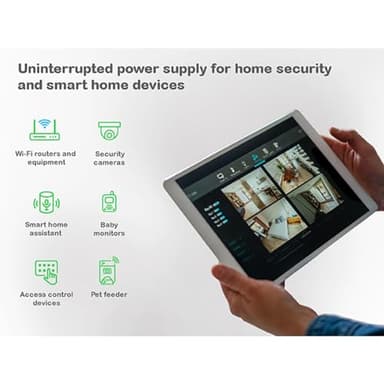 APC UPS Battery Backup, 1050VA UPS with 6 Backup Battery Outlets, Type C USB Charging, BE1050G3 Back-UPS - Image 8