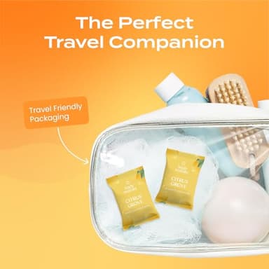 Body Restore Shower Steamers Aromatherapy 15 Pack - Boo Basket Stuffers for Women, Christmas Stocking Stuffers, Birthday Gifts, White Elephant, Relaxation, Self Care - Citrus - Image 9