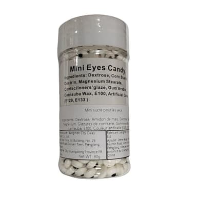 Candy Eyes for Decorating Edible Small Candy Eyes Eyeballs Halloween Sprinkles for Cake Cupcakes Toppers Cookies Baking Decoratings Christmas (7mm Eyes) - Image 7