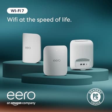 Amazon eero Pro 7 tri-band mesh Wi-Fi 7 router (newest model) - Supports internet plans up to 5 Gbps, Coverage up to 6,000 sq. ft., 3-pack - Image 6