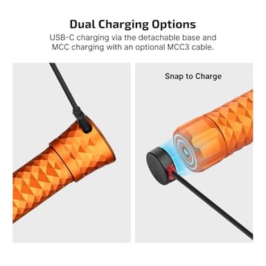 OLIGHT Prowess Rechargeable High Lumen Flashlights, 5,000lms Super Bright Flashlight with Holster, High-Efficiency USB-C Charging LED, Bidirectional Lighting - Image 5