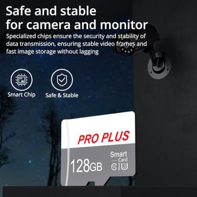 2 Pack Memory Card 128GB with Adapter, High Speed TF Card, UHS-I C10 A1 Memory TF Card for Tablet/Mobile Phone/Camera/Car Audio/Game Console (TF183 White Gray 128GB) - Image 6