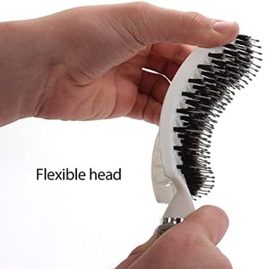Boar Bristle Hair Brush set – Curved and Vented for Wet and Dry Detangling Hair Brush for Women Long, Thick, Thin, Curly & Tangled Hair Vent Brush - Stocking Stuffers Gift kit - Image 4