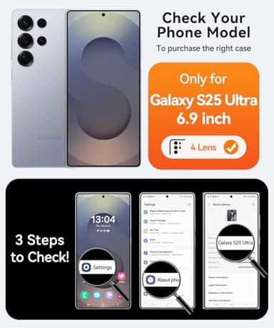 CANSHN Designed for Samsung Galaxy S25 Ultra Case (2025) [Full Camera Protection] [Compatible with Magsafe] Translucent Matte Back Protective Phone Cover, Deep Green - Image 2
