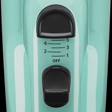 KitchenAid 5 Ultra Power Speed Hand Mixer - KHM512, Ice Blue - Image 4