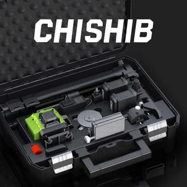 16 Lines Green Laser Level Kit -4x360° 4D Self-Leveling Cross Line Laser Level, Rotary Base and Accessories for Construction, Home Improvement and Picture Hanging,Portable Hard Carry Case Included… - Image 5