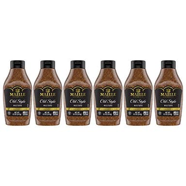 Maille Mustard Old Style Squeeze 8.5 Oz, Pack Of 6 - Image 1
