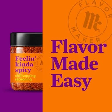 McCormick Topping Seasoning, Tasty Trio Variety Pack, Flavor Maker, Chili, Mediterranean, and Taco, 11.8 oz - Image 6