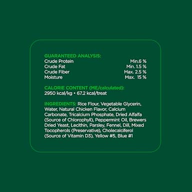 Minties Dental Chews for Dogs, 40 Count, Vet-Recommended Mint-Flavored Dental Treats for Medium Dogs 25-50 lbs, Dental Bones Clean Teeth, Fight Bad Breath, and Removes Plaque and Tartar - Image 8