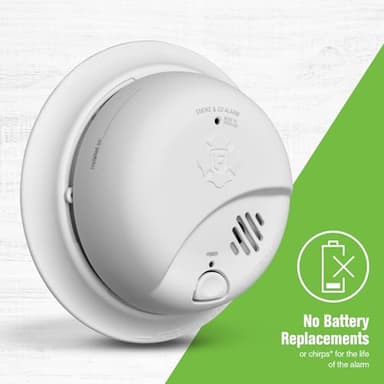 First Alert SMICO110, 10-Year Battery Combination Smoke & Carbon Monoxide Alarm, 1-Pack - Image 2