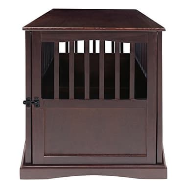 Casual Home Wooden Large Pet Crate, End Table, Espresso, 24 x 36.5 x 29.5 in - Image 6
