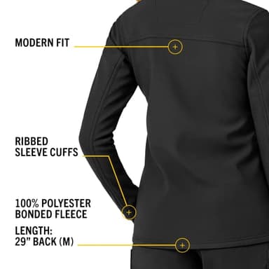 Carhartt Rugged Flex Scrubs for Women, Bonded Fleece Jacket - Image 7