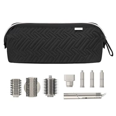 Leudes Hair Tools Travel Bag for Shark Flexstyle Carrying Case Portable Shark Hair Air Wrap Dryer Case Waterproof Dustproof Flat Curling Iron Travel Organizer (Black) - Image 3