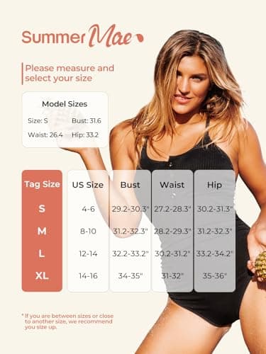 Ribbed One Piece Swimsuits for Women Button up Swimwear Tummy Control Retro Bathing Suits Dark Blue Large - Image 4