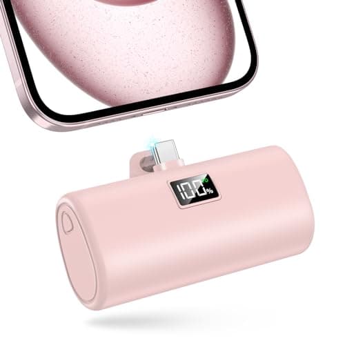 LENUTO Portable Charger, 6000mAh for iPhone 15 16 Power Bank, USB-C Portable Phone Charger with Fast Charging (20W), Mini Battery Pack for iPhone 15 Pro/15 Plus/15 Promax/Samsung/Huawei Andriod - Image 1