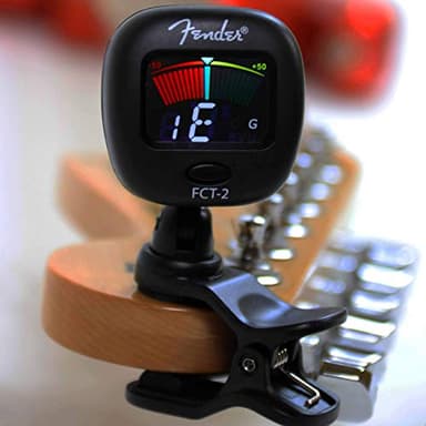 Fender FCT-2 Professional Clip-On Tuner - Image 6