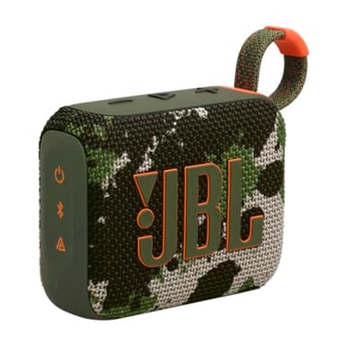JBL Go 4 - Ultra-Portable, Waterproof and Dustproof Bluetooth Speaker, Big Pro Sound with Punchy bass, 7-Hour Built-in Battery, Made in Part with Recycled Materials (Squad) - Image 1