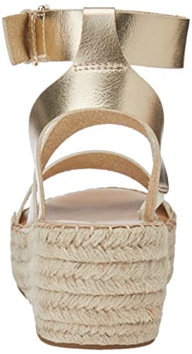 The Drop Women's Listilla Espadrille Wedge Sandal, Gold, 9 - Image 3