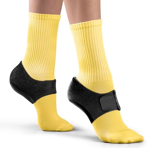 Dr. Luke Plantar Fasciitis Relief - Heel Cups for Foot Pain Relief – Heel Protectors with Thick High-Elastic Gel Pads – Women 6-12'', Men 7-11" - Image 1
