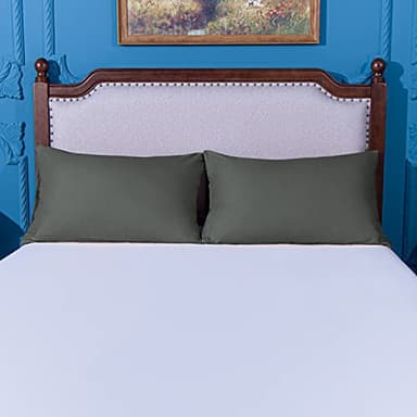 NTBAY King Pillowcase Set - 2 Pack Brushed Microfiber 20x36 Pillowcases - Soft, Wrinkle-Free, Fade-Resistant, Stain-Resistant, Dark Grey Pillowcases with Envelope Closure - 20x36 Inches, Dark Grey - Image 5