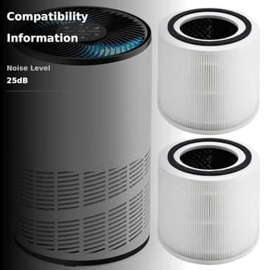 DUMOS Air Purifiers for Home Bedroom with a 3-in-1 HEPA Built-in Filter, Covers up to 1200 ft², True H13 Air Cleaner with Quiet Sleep Mode for Large Room, Removing Odor Smoke Dust Pet Dander - Image 6