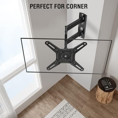 ELIVED UL Listed Full Motion TV Monitor Wall Mount for Most 14-42 Inch LED LCD Flat Screen TVs & Monitors, Swivel Tilt Extension Rotation tv Mount Bracket Max VESA 200x200mm, up to 44 lbs. - Image 5