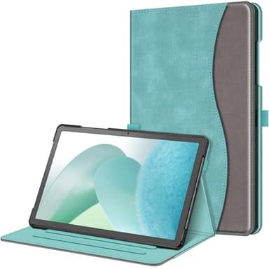 Fintie Case for Samsung Galaxy Tab A9 Plus/A9+ 5G 11 Inch 2023 Model (SM-X210/X216/X218), Multi-Angle Viewing Smart Stand Back Cover with Pocket Auto Wake/Sleep, Turquoise - Image 1