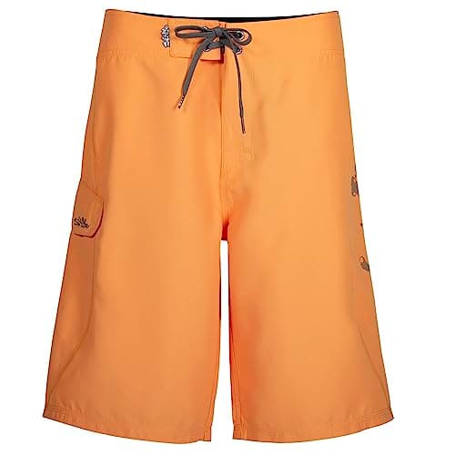 Salt Life Stealth Bomerz Boardshorts, Apricot Crush, 40 - Image 1