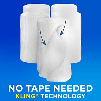 Band-Aid Brand of First Aid Products Flexible Rolled Gauze Dressing for Minor Wound Care, Soft Padding and Instant Absorption, 3 Inches by 2.1 Yards, Value Pack 5 ct - Image 2