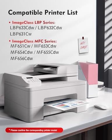 067H 067 Toner Cartridge Set MF654Cdw MF656Cdw - High Yield Replacement for Canon 067, for Canon MF656cdw Toner Cartridges, for Color ImageClass MF656Cdw LBP632Cdw MF654Cdw MF653Cdw LBP633Cdw (4 Pack) - Image 2