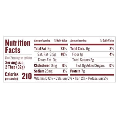 Justin's Classic Peanut Butter, Only Two Ingredients, Gluten-free, Non-GMO, Responsibly Sourced, 28 Ounce Jar (6 Pack) - Image 2