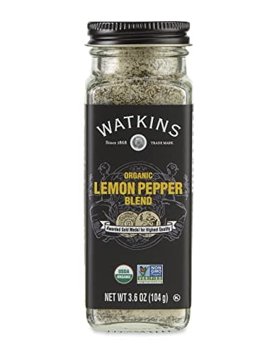 Watkins Gourmet Organic Spice Jar, Lemon Pepper Blend, 3.6 Ounce ., 3.6 Ounce - Image 1
